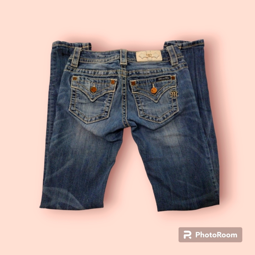 Like New Miss Me Size 24 Skinny Jeans!